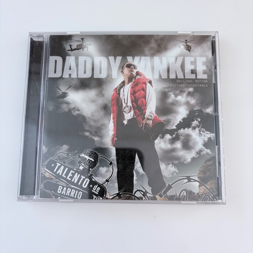 Daddy Yankee Talento De Barrio Soundtrack CD 2008 Machete Music / w mini poster
